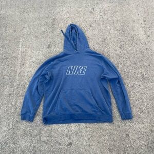 Nike Men's Classic Blue Hoodie size xl